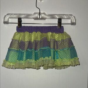 Colorful Layered Skirt